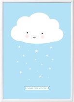 A little lovely company - Wolken poster