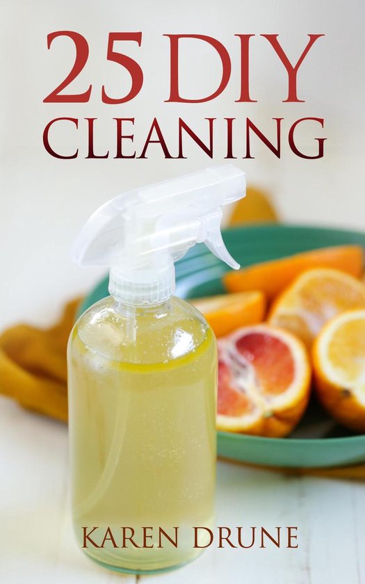 25 DIY Cleaning Recipes - cover
