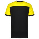 Tricorp T-shirt Bicolor Naden 102006 Zwart / Geel - Maat 4XL