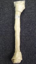 Biezen witte knoop 25inch (62cm) 1st - Hondenvoer - 600g