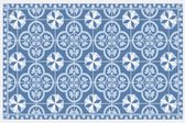 Placemats - Anti-slip - 30 x 45 cm - 4 Stuks - LISBON BLUE