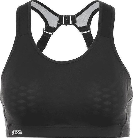Shock Absorber Ultimate Fly Bra Sportbeha Dames BlackGrey