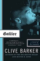 Boek "Galilee" van Clive Barker, met een afbeelding van een man op de cover.