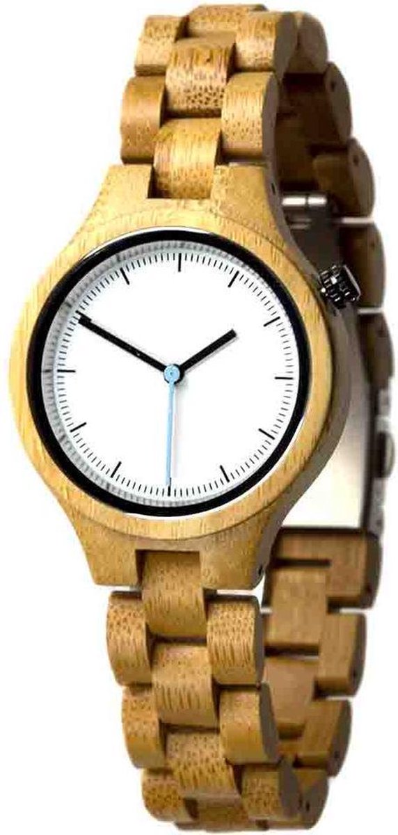 Houten Horloge | Toendra | Bamboe | 35 mm