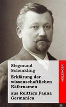 Erklarung der wissenschaftlichen Kafernamen