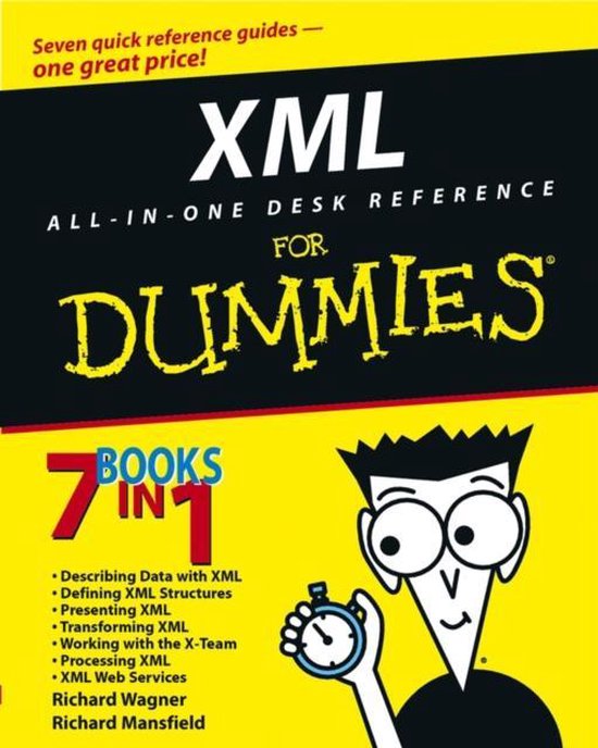 Bol Com Xml All In One Desk Reference For Dummies Richard Wagner Boeken
