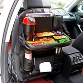 Luxe Autostoel Organizer – AutoStoel Organizer met tablethouder - Baby Auto Organizer – Auto Organizer – Geschikt voor iPad / Android – zwart