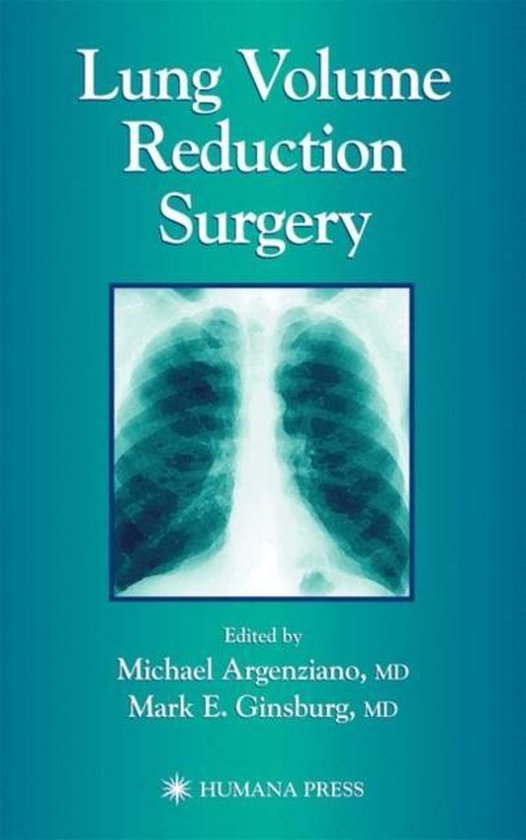 Lung Volume Reduction Surgery 9780896038486 M. Argenziano Boeken