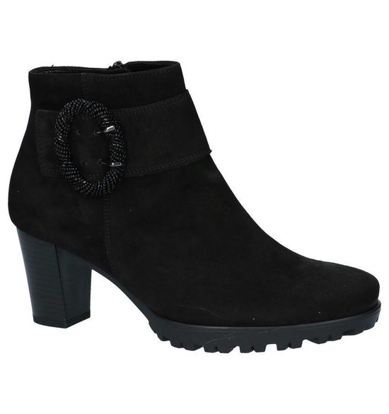 Gabor - 92862 -  - Dames - Maat 36 - Zwart;Zwarte - 47 -Samtchevreau Schwarz