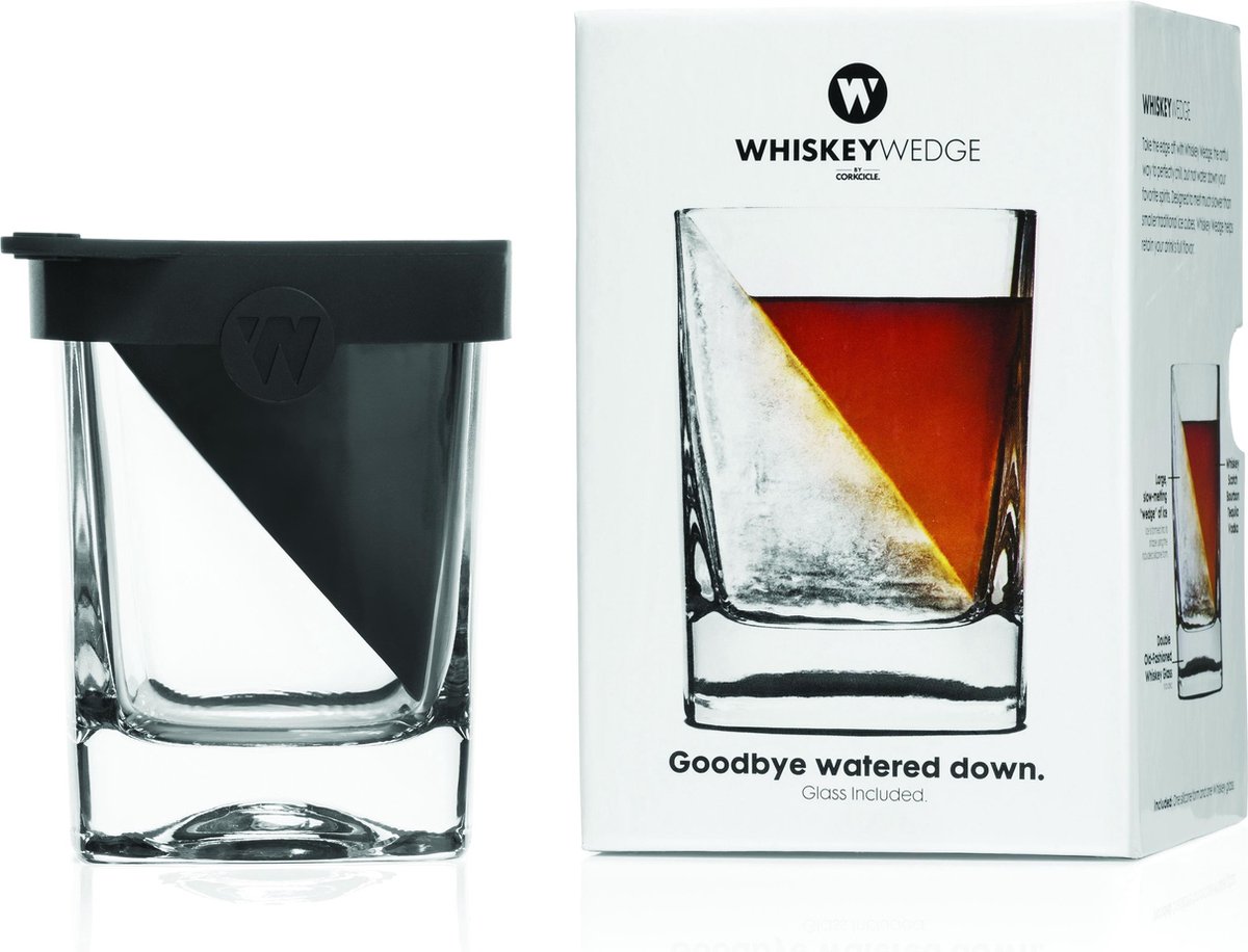 Corkcicle Whiskey Wedge - Whiskeyglas - Glas