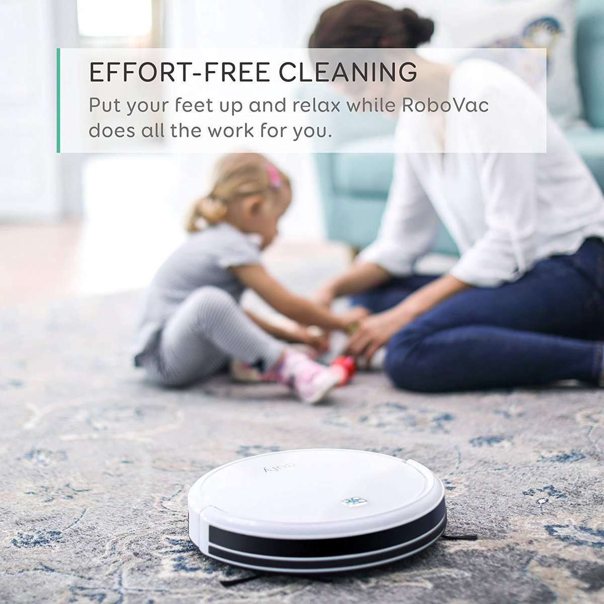 Afbeelding 2 van Eufy Robovac 11S wit - Robotstofzuiger
