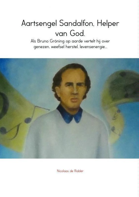 Cover van het boek 'Aartsengel sandalfon, helper van god.'