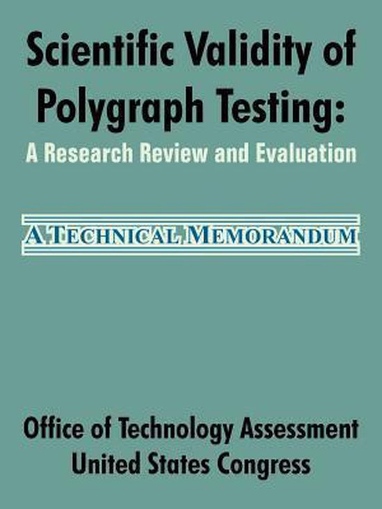 Scientific Validity Of Polygraph Testing - cover