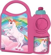 Unicorn Broodtrommel met drink bidon