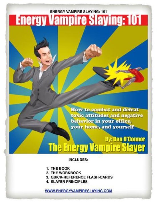 Energy Vampire Slaying: 101 - cover