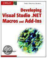 Developing Visual Studio® .NET Macros and Add-Ins