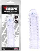 Superme Penis Sleeve - Transparant