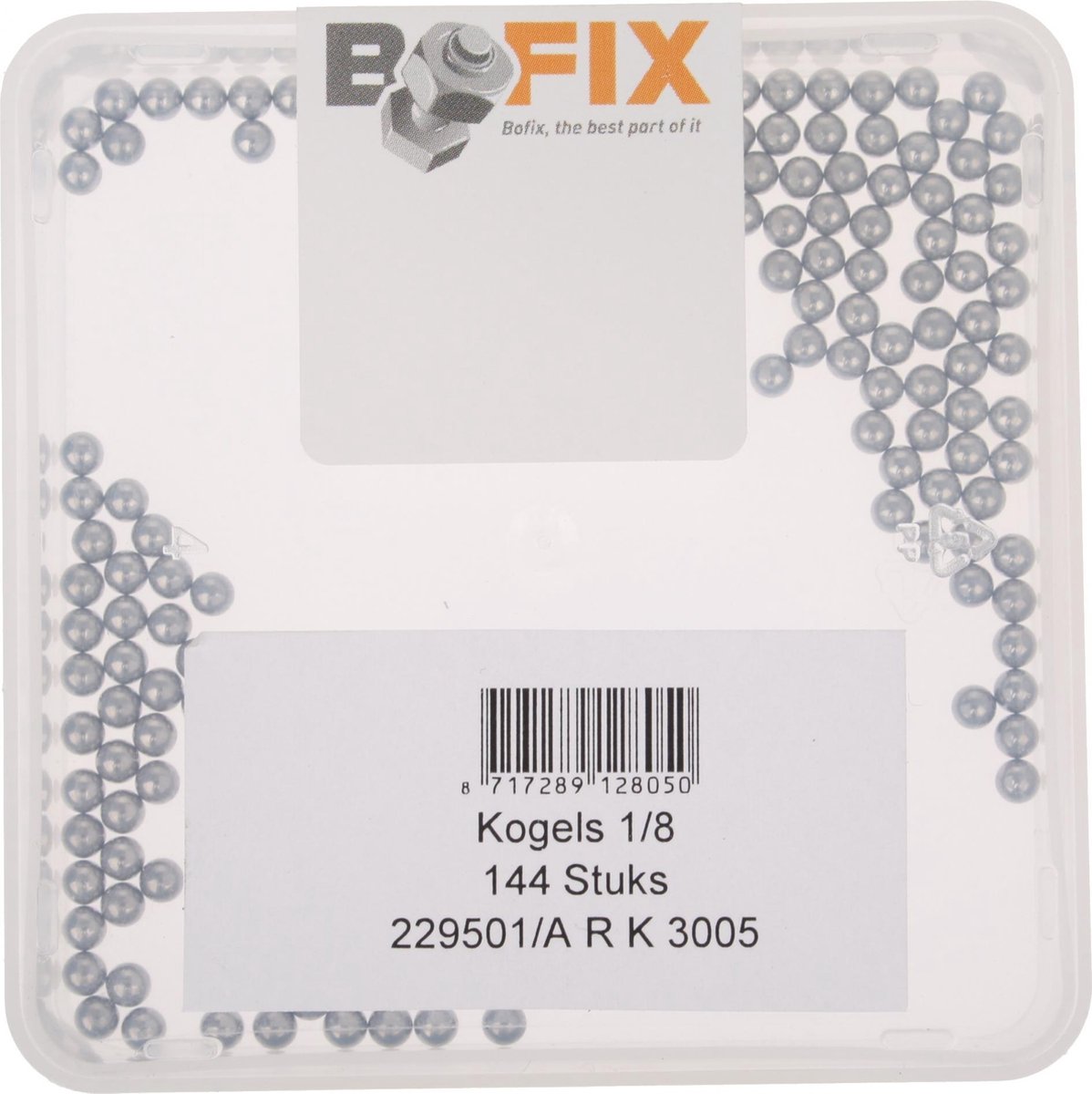 Bofix Kogels 1/8 Inch Per 144 Stuks - Bofix