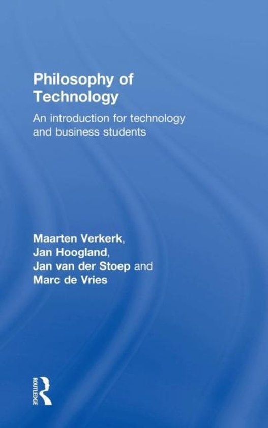 Philosophy of Technology - cover