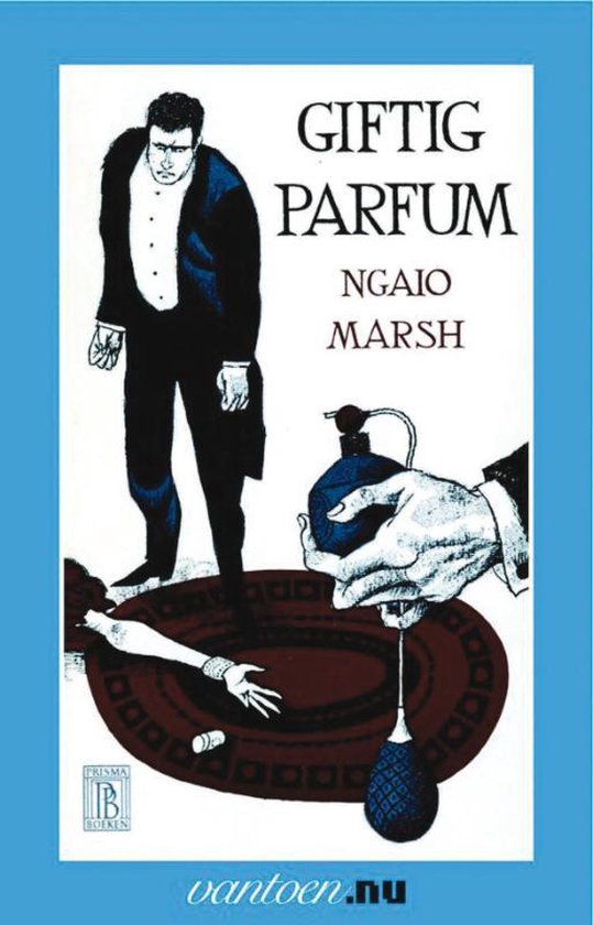 Cover van het boek 'Giftig parfum' van Ngaio Marsh