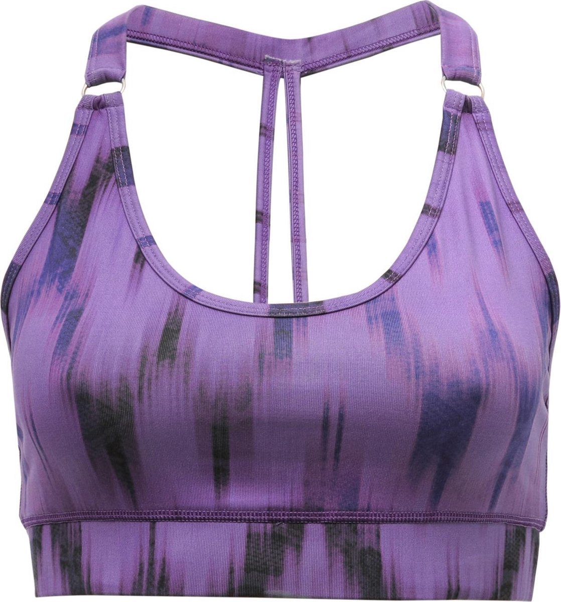 Yoga-Bra "Shiva" - Ikat purple