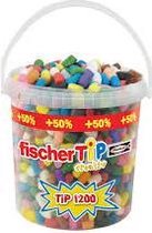 Fisher tip playmais emmer 1200 stuks + 50 % gratis