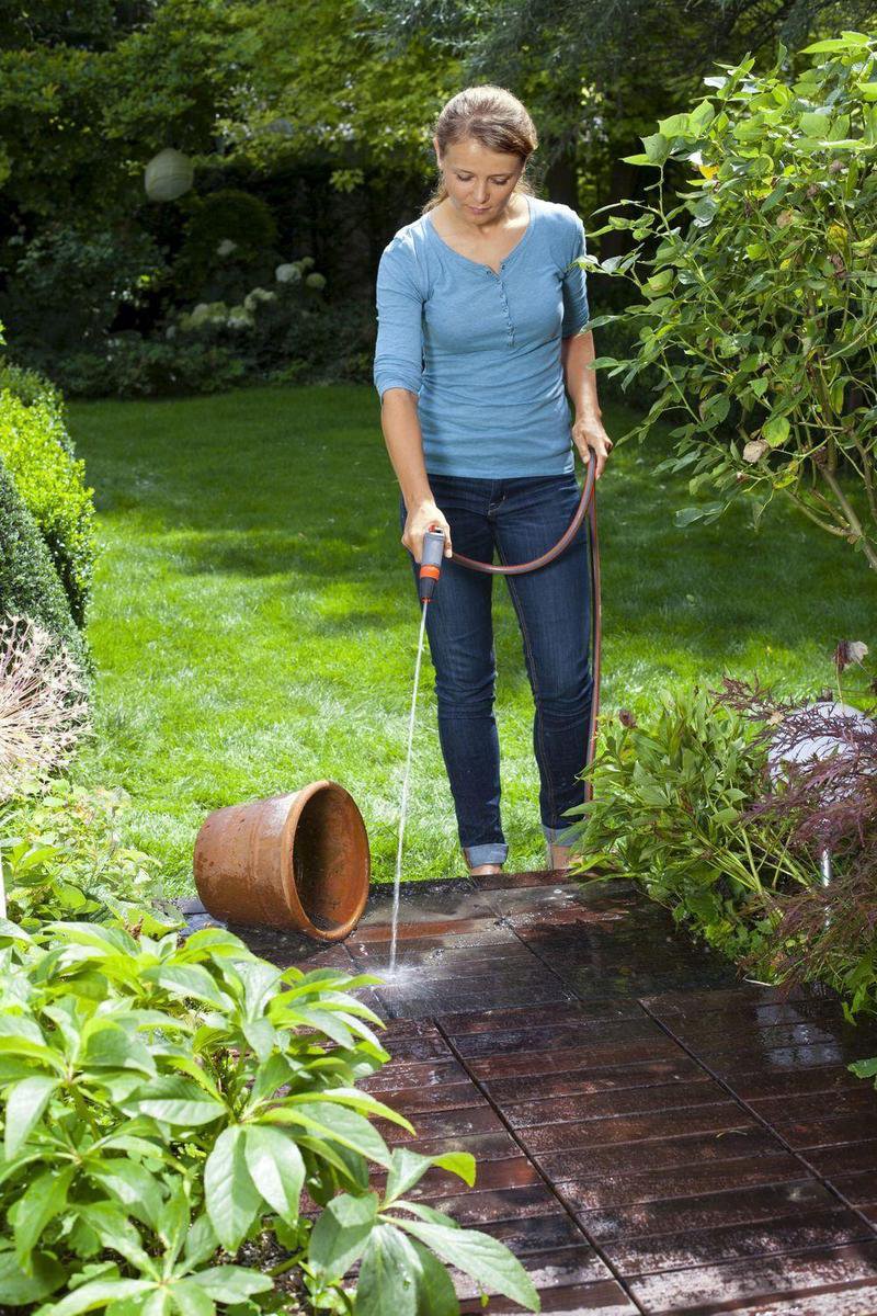 Gardena Comfort Lance de nettoyage - Lance d'arrosage - Réglage en continu