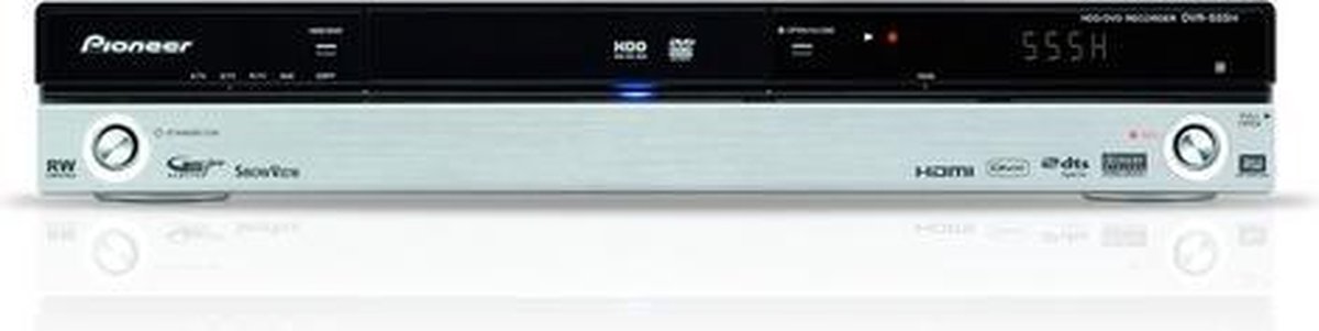 Soldaat vervolging afstand Pioneer DVR-555H-S DVD-recorder - 160 GB | bol.com