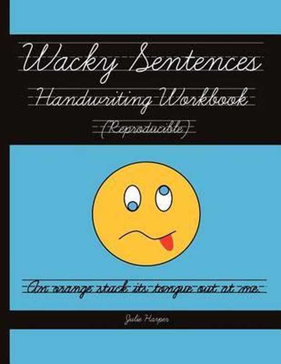 Wacky Sentences Handwriting Workbook (Reproducible) - cover