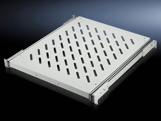 Patchkast Rittal Key Rittal 7000.625 19 inch Patchkast-apparaatbodem 0.5 HE Variabele ...