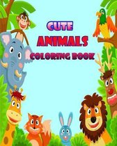 Cute Animals Coloring Book