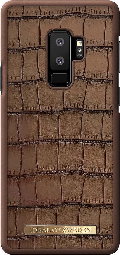 iDeal of Sweden Samsung Galaxy S9 Plus Fashion Case Capri Brown Croco |  bol.com