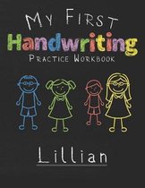 My first Handwriting Practice Workbook Lillian