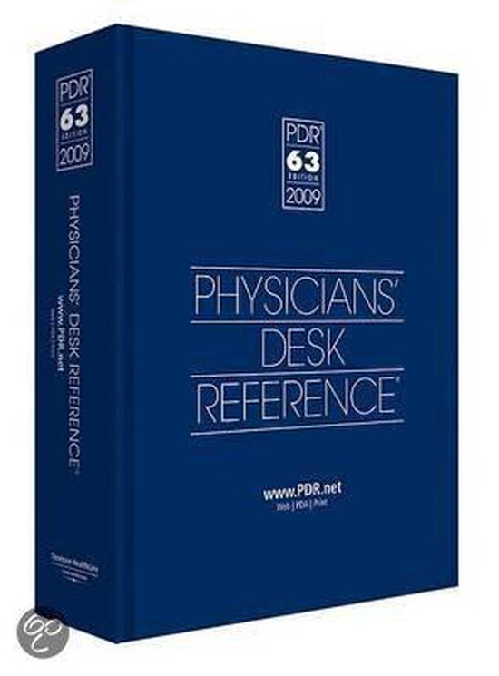 Physicians' Desk Reference 9781563637049 Physicians Desk Reference