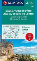 Elsass, Vogesen Mitte, Alsace, Vosges du Centre 1:50 000