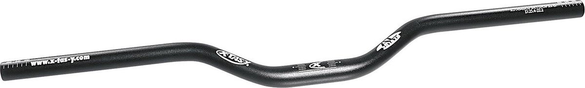Humpert XtasY Riser-Bar Ø25,4 680mm aluminium, black Rise 50mm