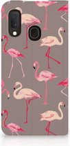 Geschikt voor Samsung Galaxy A20e Hoesje maken Flamingo