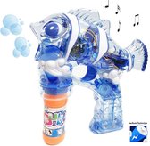 Bellenblaas pistool Fish -speelgoed bellenblaas |bubble gun (blauw) + batterijen