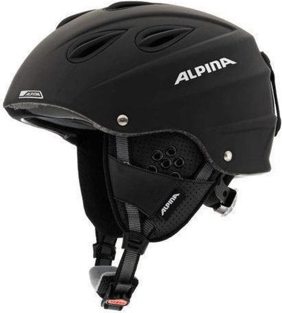 hoeveelheid verkoop Stemmen echtgenoot Alpina Grap - Skihelm - Unisex - L / 57-61 cm - Zwart | bol.com