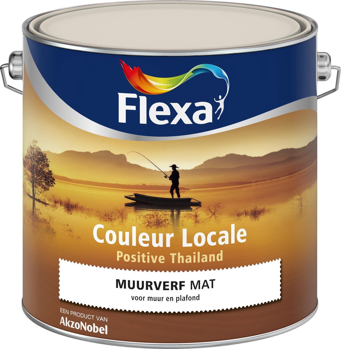 Flexa Couleur Locale - Muurverf Mat - Positive Thailand Breeze - 4075 - 2,5 liter