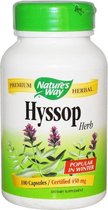 Hysop kruid 450 mg (100 Capsules) - Nature's Way