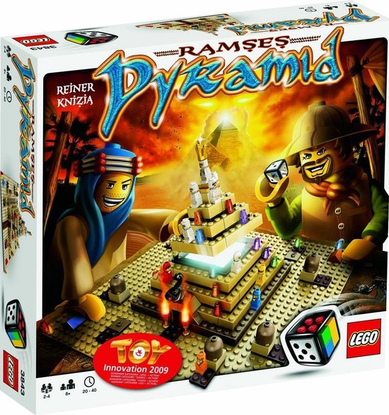 Boek: LEGO Spel Ramses Pyramid - 3843, geschreven door LEGO