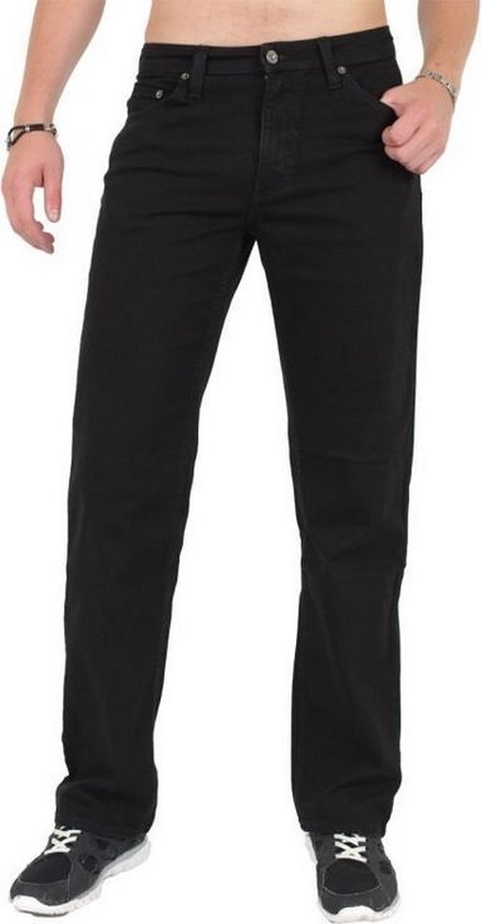 Spijkerbroek heren jeans Mustang Big Sur zwart | bol.com