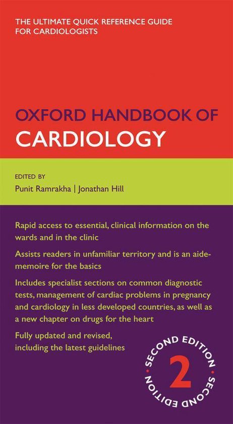 Oxford Medical Handbooks - Oxford Handbook of Cardiology - cover