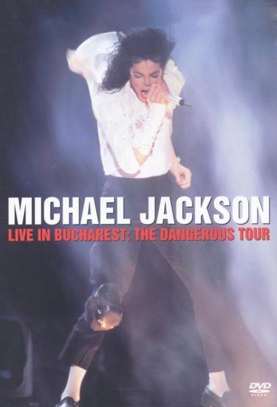 Cover van de film 'Michael Jackson - Live In Bucharest: The Dangerous Tour'