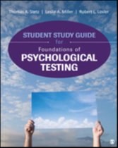 Student Study Guide for Foundations of Psychological Testing