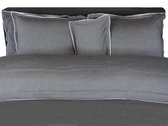 Flamant Home Linen Bella Cinza - Set van 2 kussenslopen - 60 x 70 cm - Grey