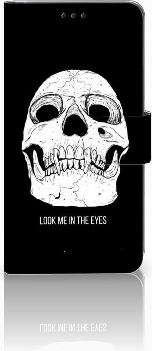 Telefoonhoesje met Naam Samsung Galaxy S10 Skull Eyes