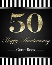 50 Happy Anniversary Guest Book