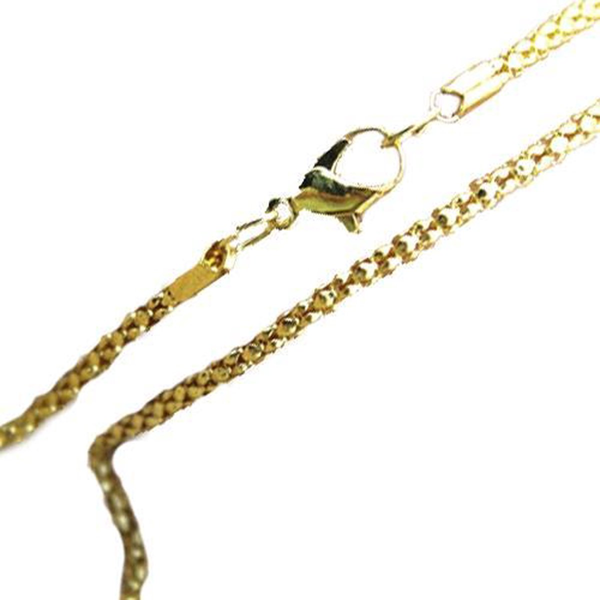 Ketting snake goudkleur 45 cm